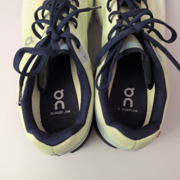 On Running Cloudflow Running Shoes Mens 10.5 Meadow White main image 8